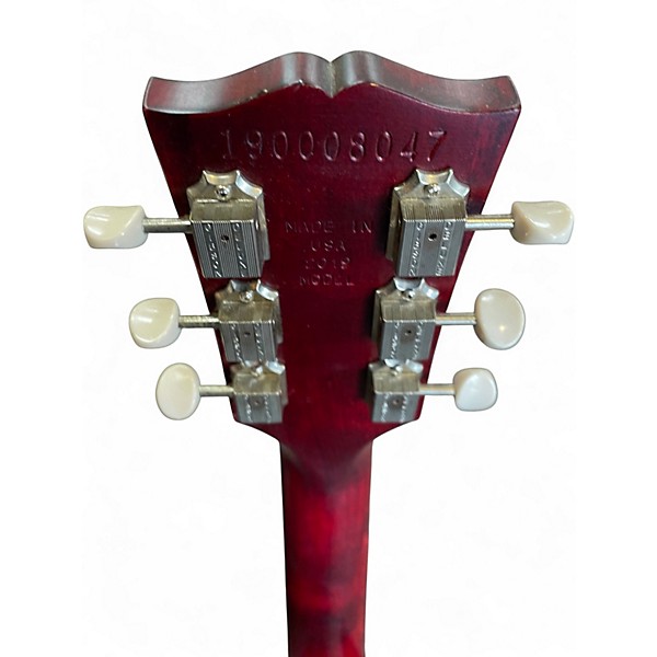 Used Gibson Les Paul Junior Double Cutaway Wine Red Solid Body Electric Guitar