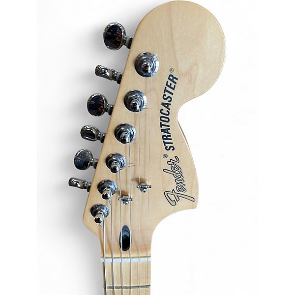 Used Fender Deluxe Players Stratocaster Copper Penny Solid Body Electric Guitar