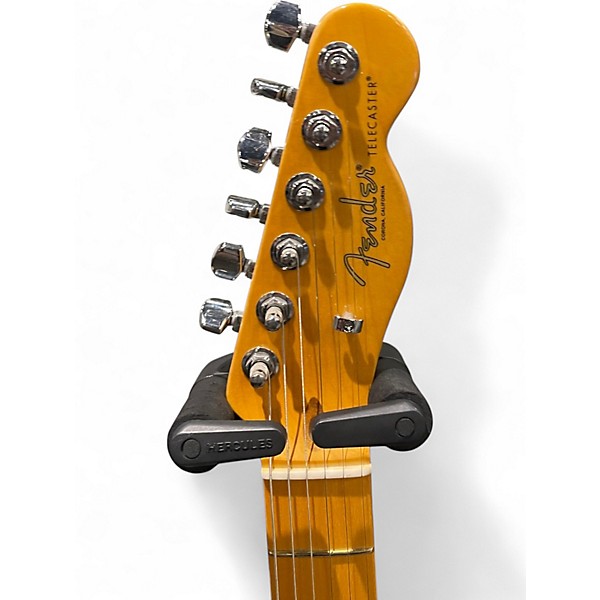Used Fender American Professional II Telecaster Black Solid Body Electric Guitar