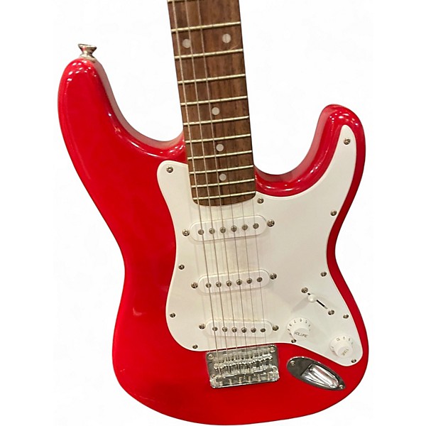 Used Squier Mini Affinity Stratocaster Red Electric Guitar