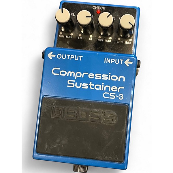 Used BOSS CS3 Compressor Sustainer Effect Pedal