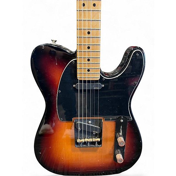 Used Fender Player Telecaster 3 Color Sunburst Solid Body Electric Guitar