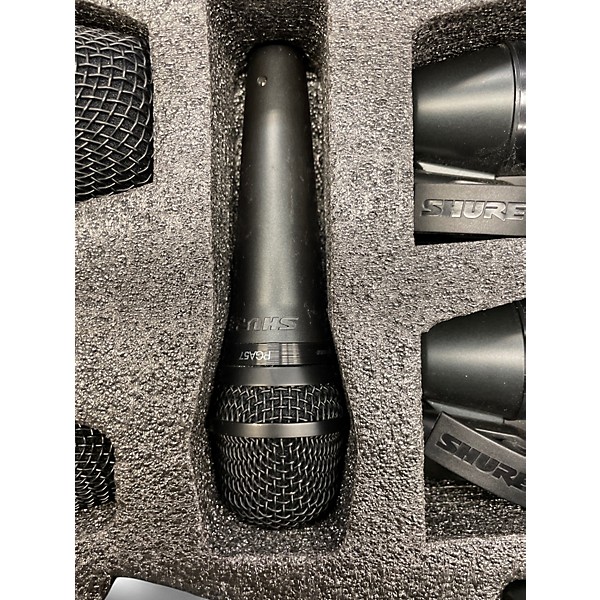Used Shure PGADRUMKIT7 Percussion Microphone Pack