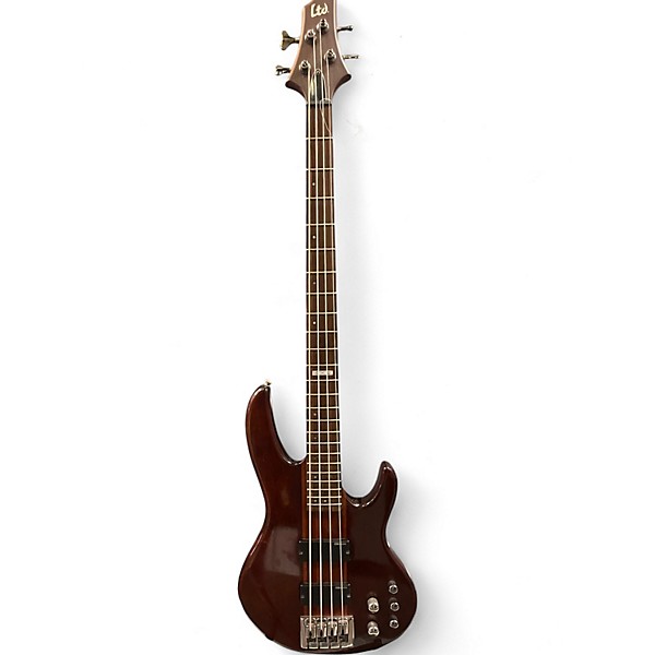 Used ESP LTD D-4 wood Electric Bass Guitar