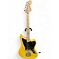 Used Squier AFFINITY JAGUAR Yellow Solid Body Electric Guitar thumbnail