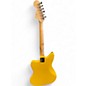 Used Squier AFFINITY JAGUAR Yellow Solid Body Electric Guitar