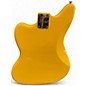 Used Squier AFFINITY JAGUAR Yellow Solid Body Electric Guitar