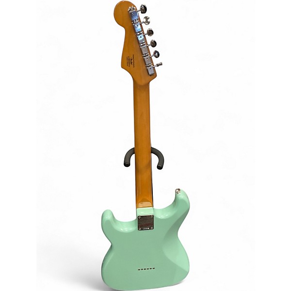 Used Squier HT H Surf Green Solid Body Electric Guitar