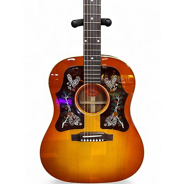 Used Gibson J45 MARCO PRICE Heritage Cherry Sunburst Acoustic Electric Guitar