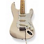 Used Fender MIJ STRATOCASTER Cream Solid Body Electric Guitar