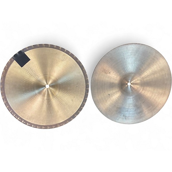 Used Zildjian 14in MASTER SOUND HI HAT PAIR Cymbal