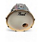 Used Pearl 5 Piece Export BLUE SPARKLE Drum Kit