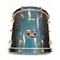 Used Pearl 5 Piece Export BLUE SPARKLE Drum Kit