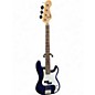 Used Squier Affinity Precision Bass Blue Electric Bass Guitar thumbnail