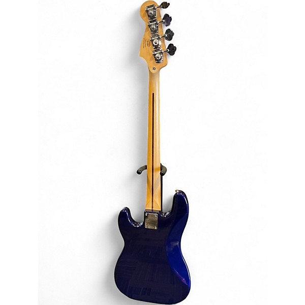 Used Squier Affinity Precision Bass Blue Electric Bass Guitar