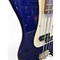 Used Squier Affinity Precision Bass Blue Electric Bass Guitar