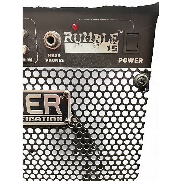 Used Fender Rumble 15 15W 1X8 Bass Combo Amp