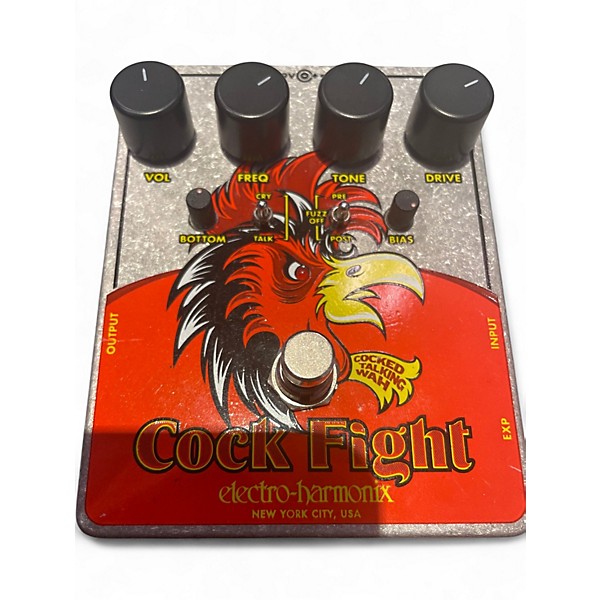 Used Electro-Harmonix Cock Fight Talking Wah Effect Pedal