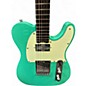 Used Schecter Guitar Research NICK JOHNSON TELECASTER TEAL Solid Body Electric Guitar