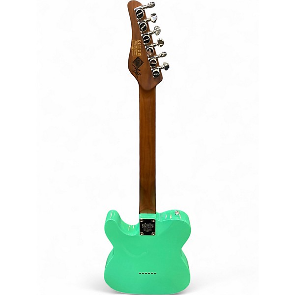 Used Schecter Guitar Research NICK JOHNSON TELECASTER TEAL Solid Body Electric Guitar
