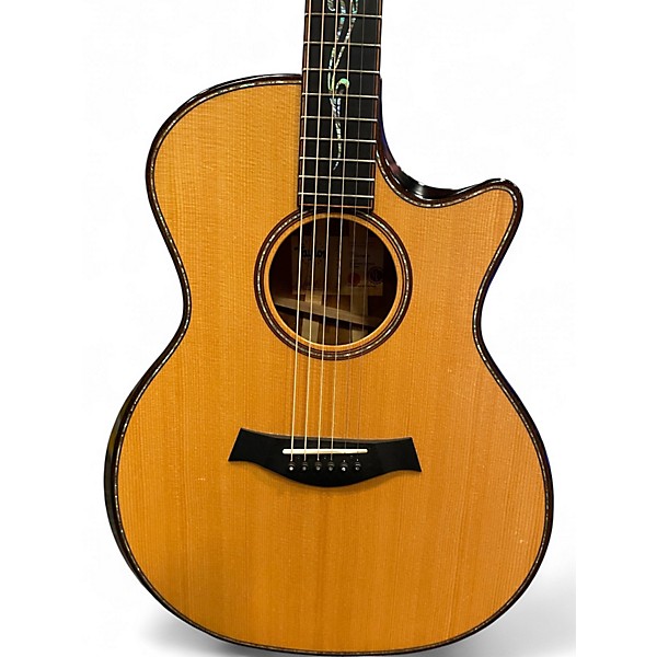 Used Taylor K14CE V-Class Builders Edition Natural Acoustic Guitar