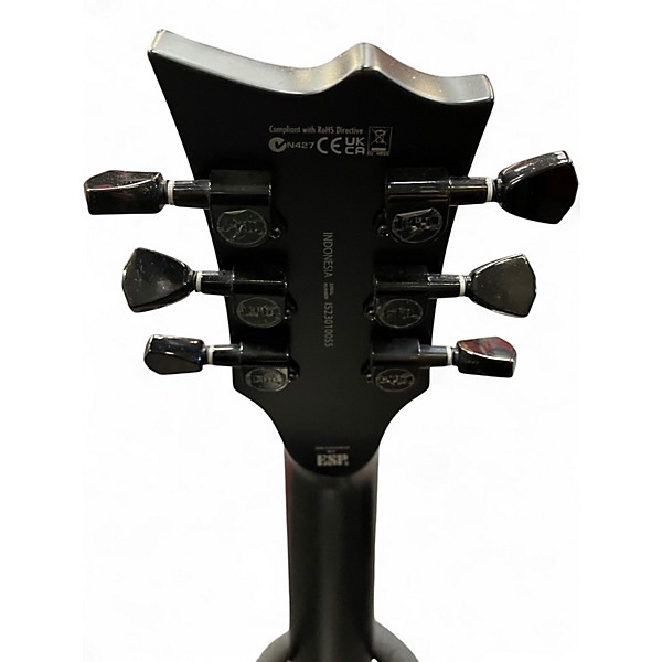 Used ESP LTD EC201 Satin Black Solid Body Electric Guitar
