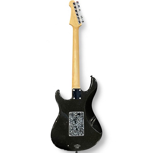 Used Yamaha Pacifica PAC112V Black Sparkle Solid Body Electric Guitar