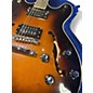 Vintage 1980s Guild Starfire SF-4 Sunburst Hollow Body Electric Guitar