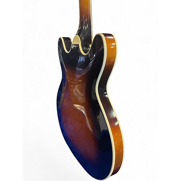 Vintage 1980s Guild Starfire SF-4 Sunburst Hollow Body Electric Guitar