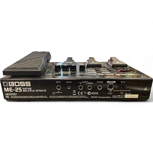 Used BOSS ME25 Guitar Multi Effect Processor