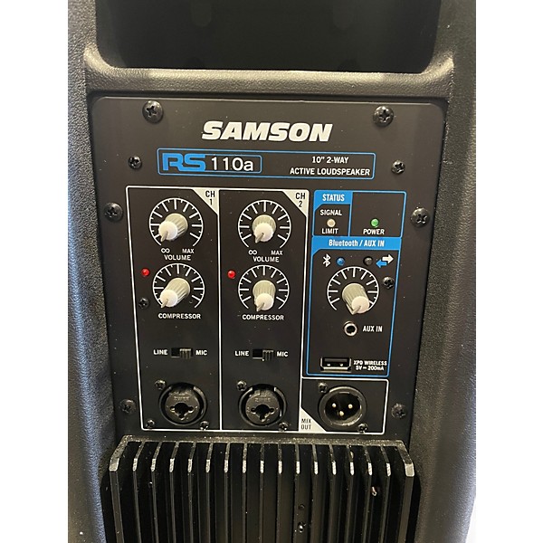 Used Samson RS 110a 300W 2-WAY ACTIVE  Powered Speaker