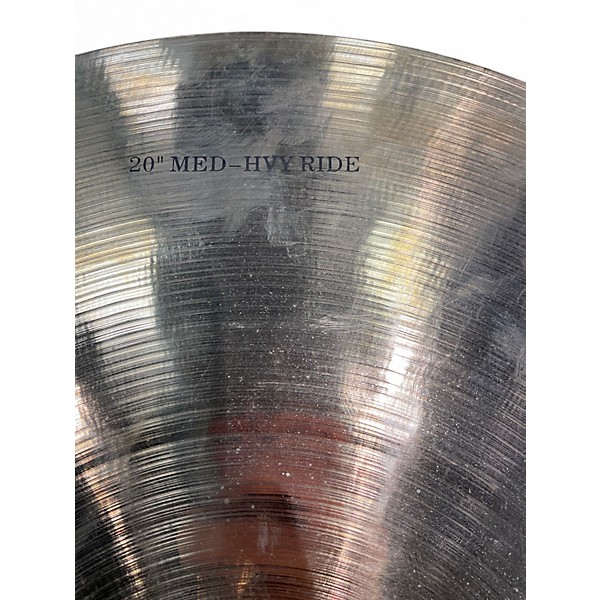 Used Wuhan Cymbals & Gongs 20in med-thic ride Cymbal