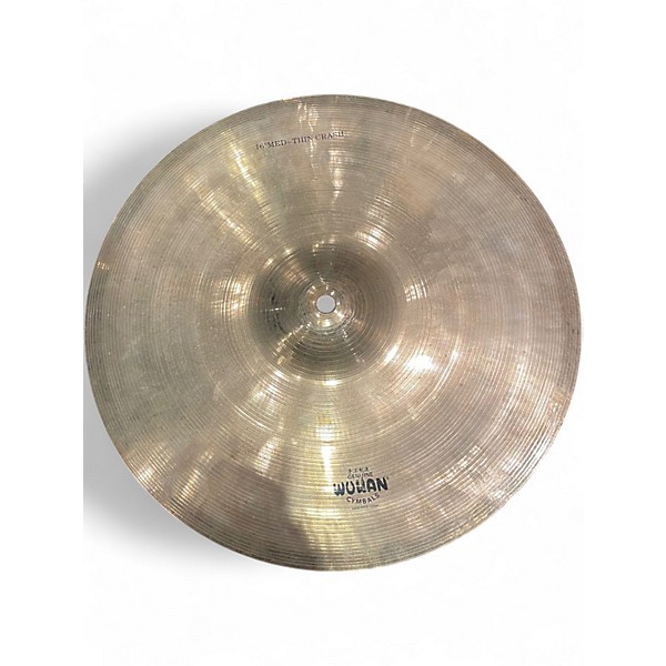 Used Wuhan Cymbals & Gongs 16in med-thin Cymbal