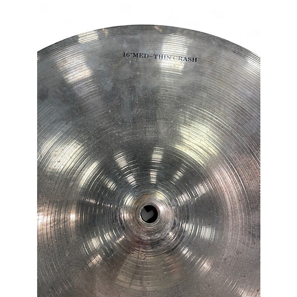 Used Wuhan Cymbals & Gongs 16in med-thin Cymbal