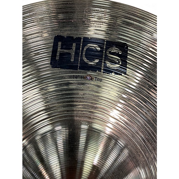Used MEINL 14in HCS Hi Hat Pair Cymbal