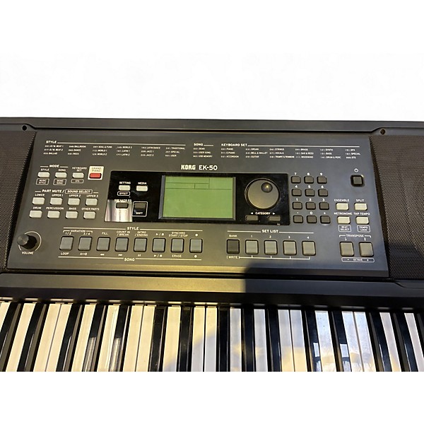 Used KORG EK-50 Keyboard Workstation