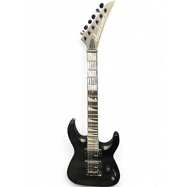 Used Jackson JS22 Dinky Black Solid Body Electric Guitar