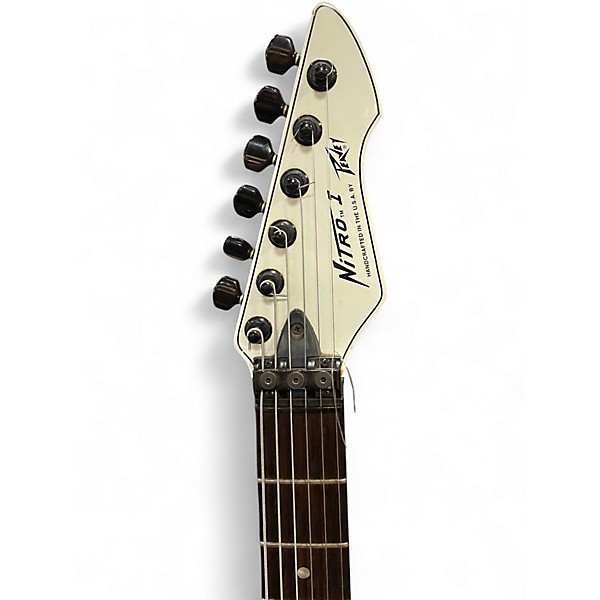 Used Peavey nitro 1 white Solid Body Electric Guitar