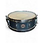 Used Gretsch Drums 14X5 USA Custom Black Copper Snare Black Satin Drum thumbnail