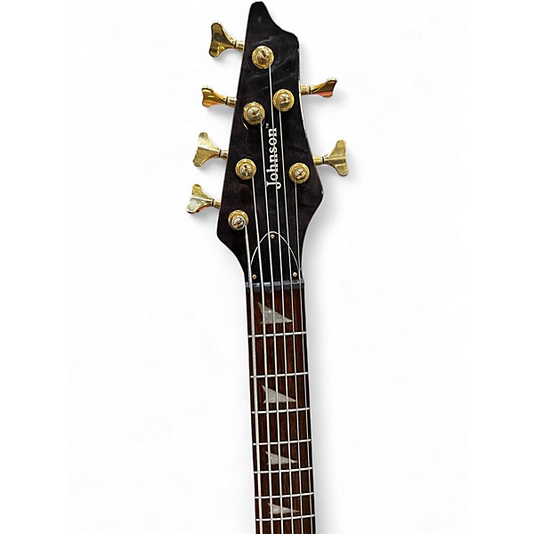 Used Johnson catalyst 6 Natural Electric Bass Guitar