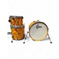 Used Gretsch Drums 3 Piece Catalina Club Jazz Series ORANGE SWWIRL Drum Kit thumbnail