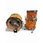 Used Gretsch Drums 3 Piece Catalina Club Jazz Series ORANGE SWWIRL Drum Kit