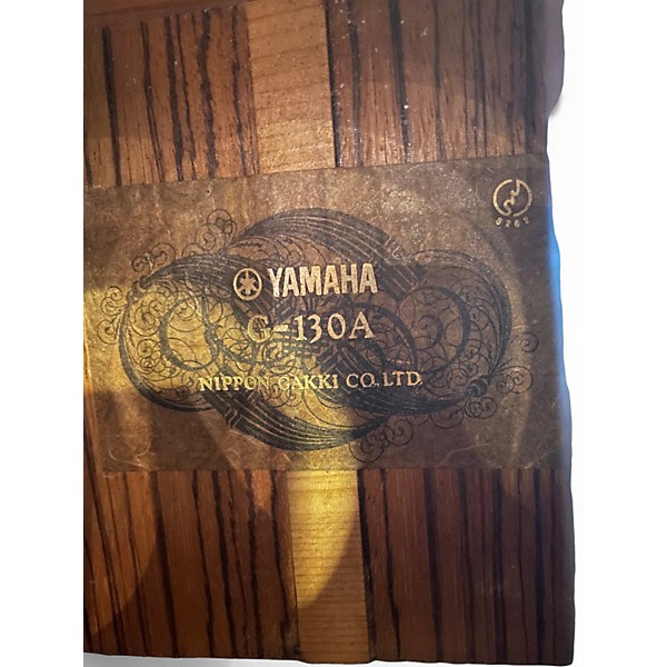 Vintage 1980s Yamaha G130A Natural Classical Acoustic Guitar