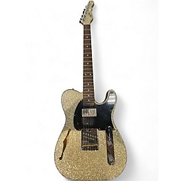 Used G&L ASAT Classic Thinline GREEN SPARKLE Hollow Body Electric Guitar