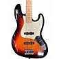 Used Squier Affinity Jazz Bass 3 Tone Sunburst Electric Bass Guitar