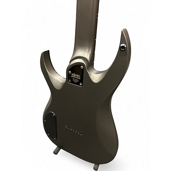 Used Schecter Guitar Research Keith Merrow KM-7 MK-II Trans Gray Solid Body Electric Guitar