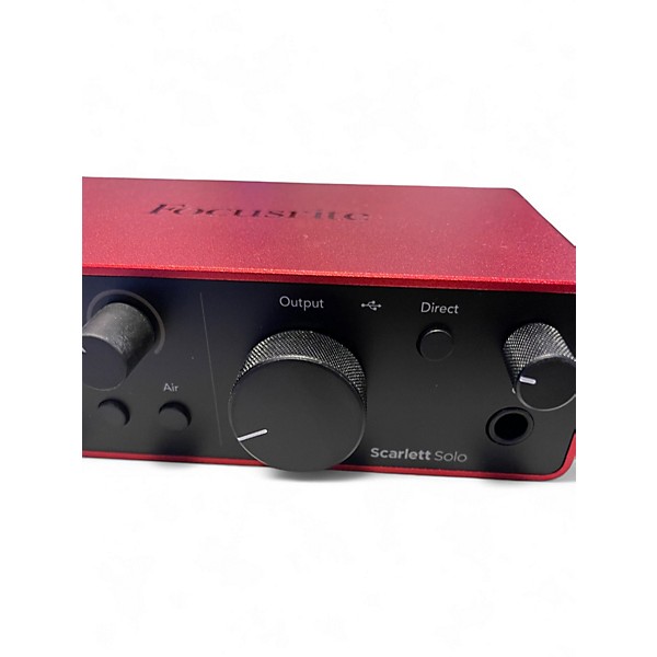 Used Focusrite Scarlett Solo Audio Interface