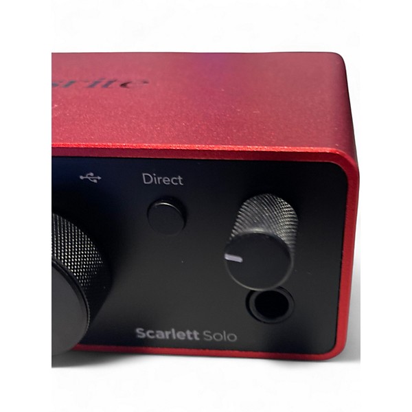 Used Focusrite Scarlett Solo Audio Interface