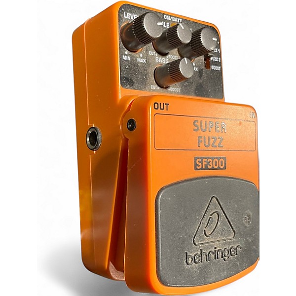 Used Behringer SF300 Super Fuzz Effect Pedal