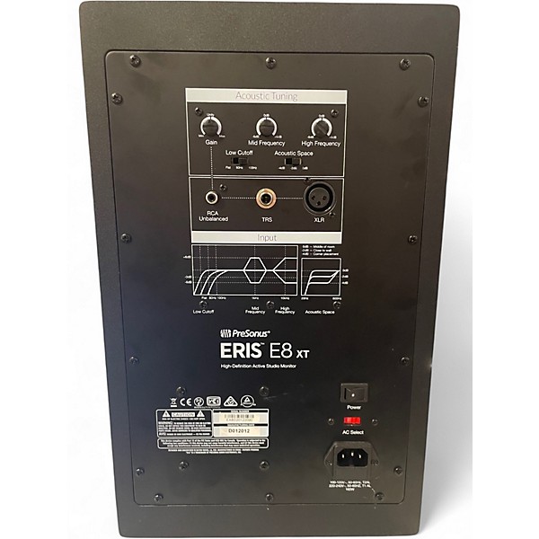 Used PreSonus Eris E8 XT Powered Monitor